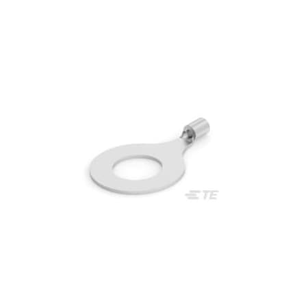 Te Connectivity Ring Terminal, 5/8 in Stud Size, 14 AWG, Bare Insulated 320758